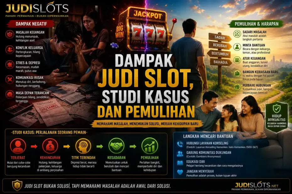 Dampak Judi Slot Studi Kasus dan Pemulihan