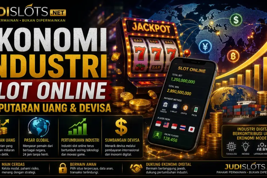 Ekonomi Industri Slot Online Perputaran Uang & Devisa