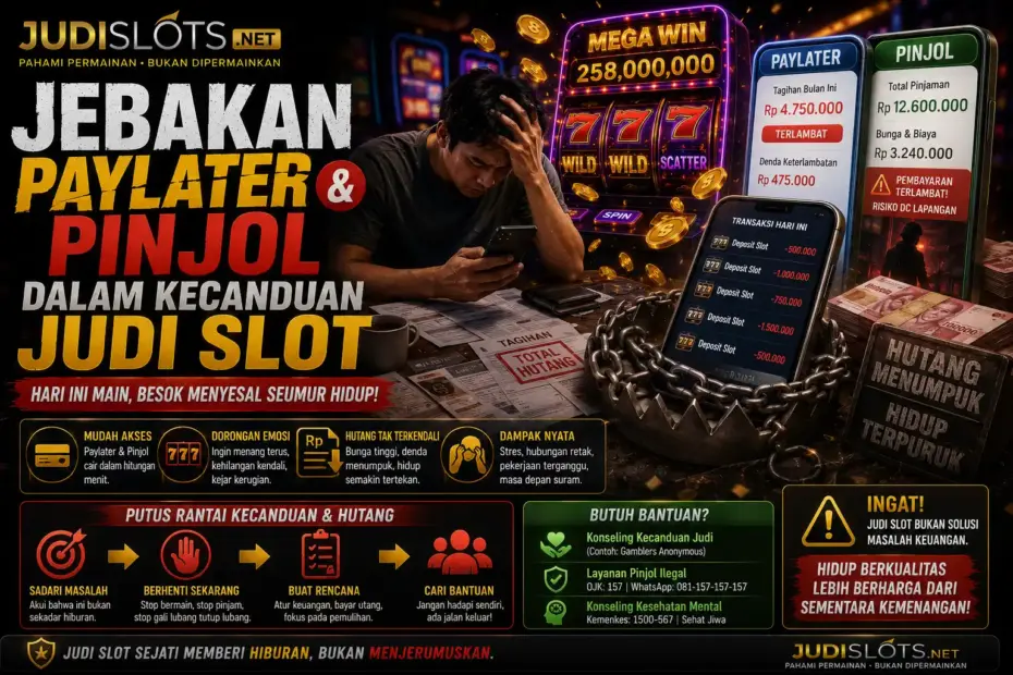 Jebakan Paylater & Pinjol dalam Kecanduan Judi Slot