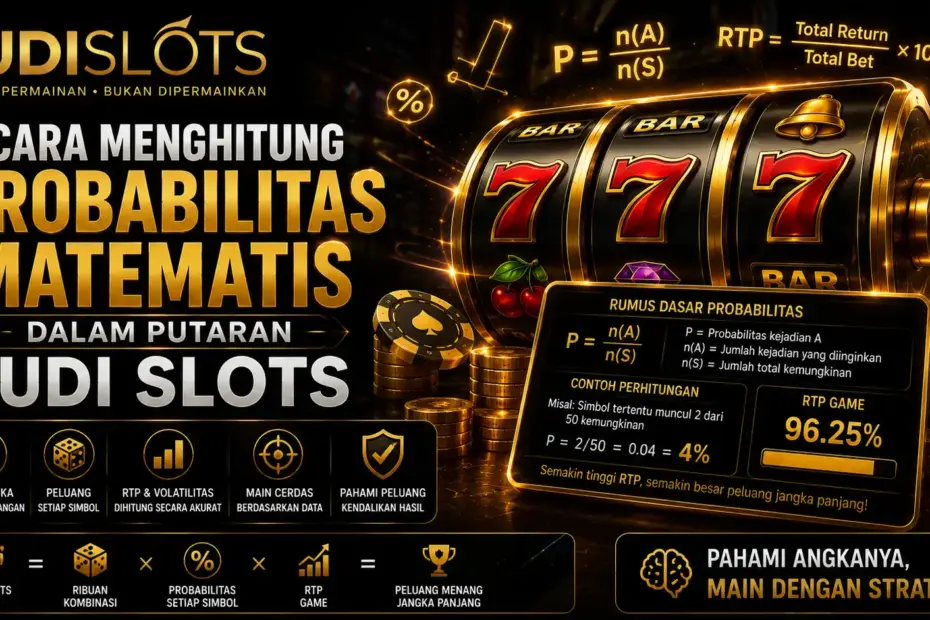 cara menghitung probabilitas matematis dalam putaran judi slots
