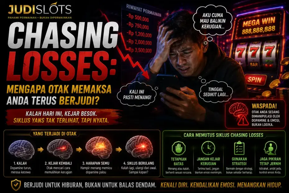 chasing losses mengapa otak memaksa anda terus berjudi