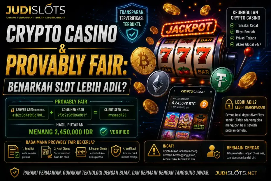crypto casino & provably fair benarkah lebih adil