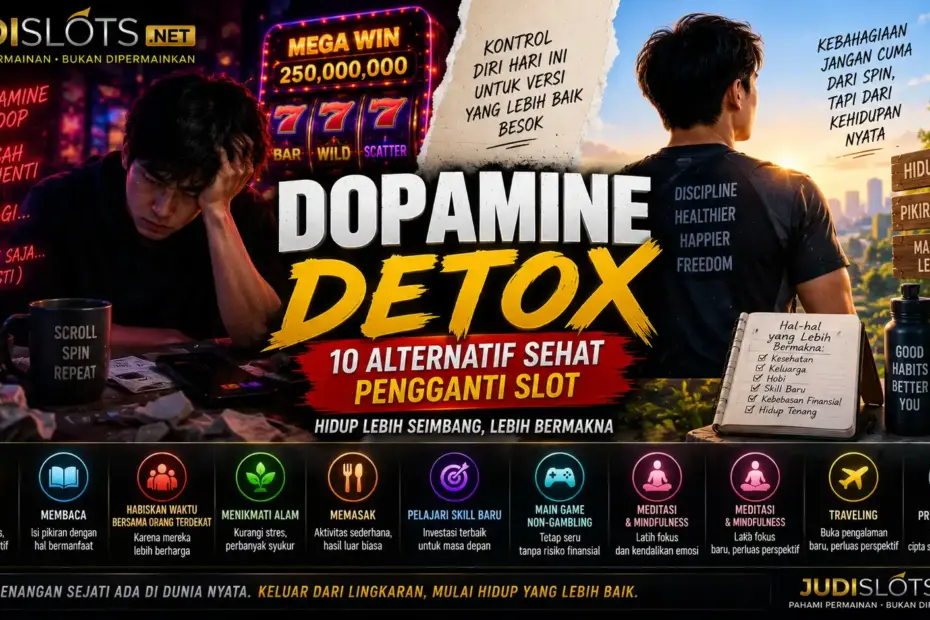 dopamined detox10 alternatif sehat pengganti slot