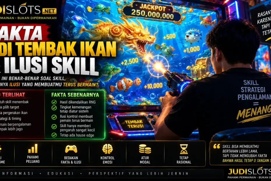 fakta judi tembak ikan dan ilusi skill