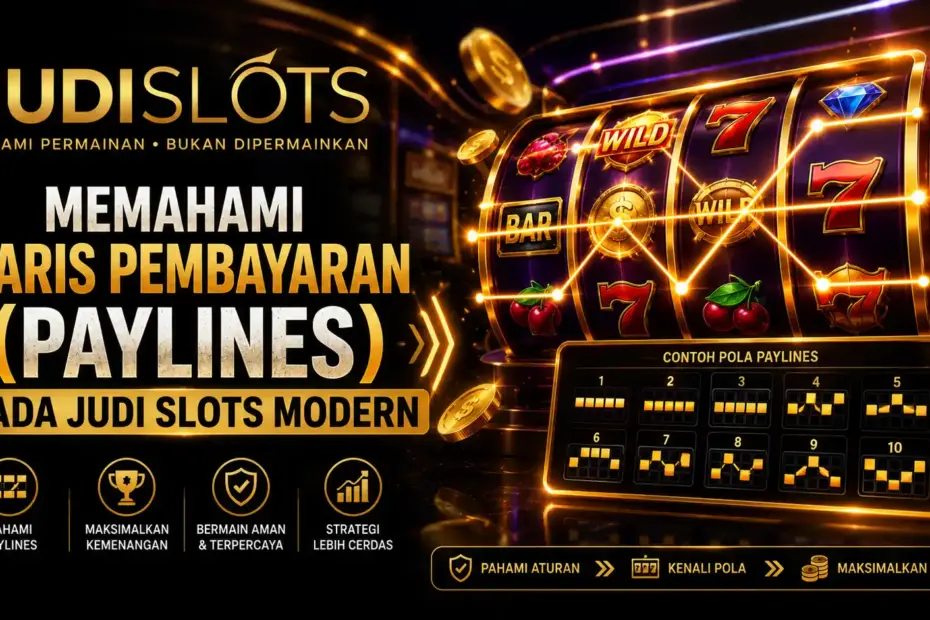 memahami garis pembayaran paylines pada judi slots