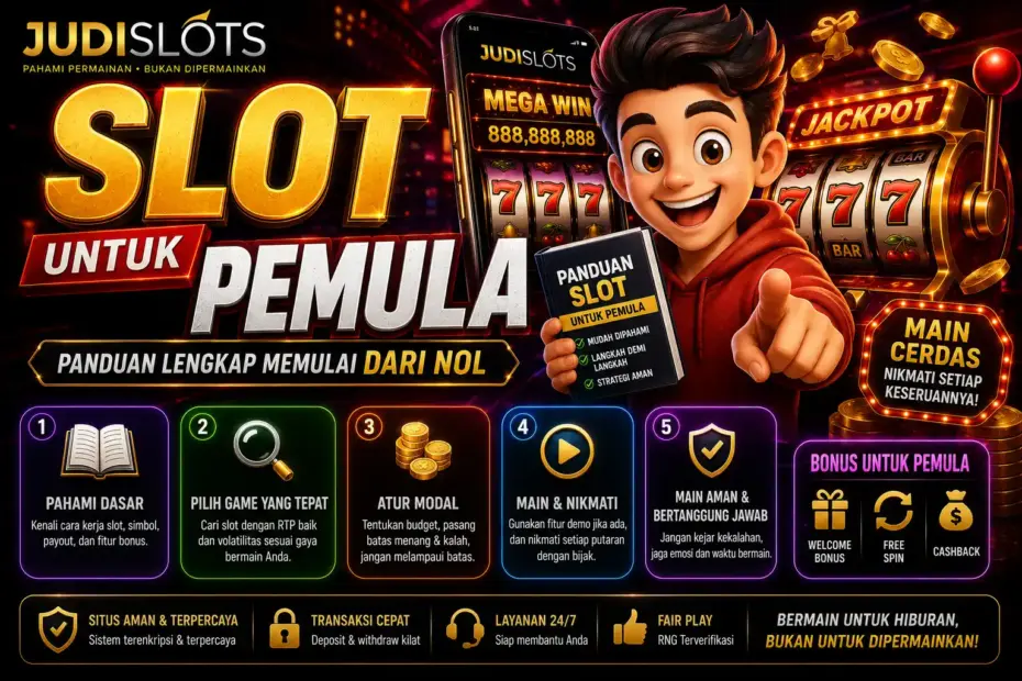 slot untuk pemula panduan lengkap memulai dari nol